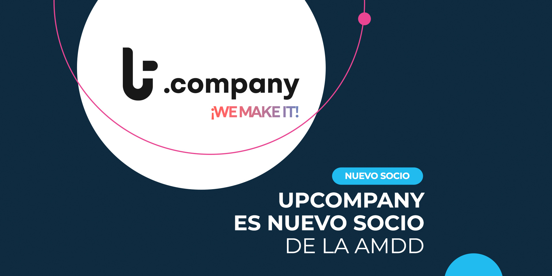 UpCompany es socio de la AMDD