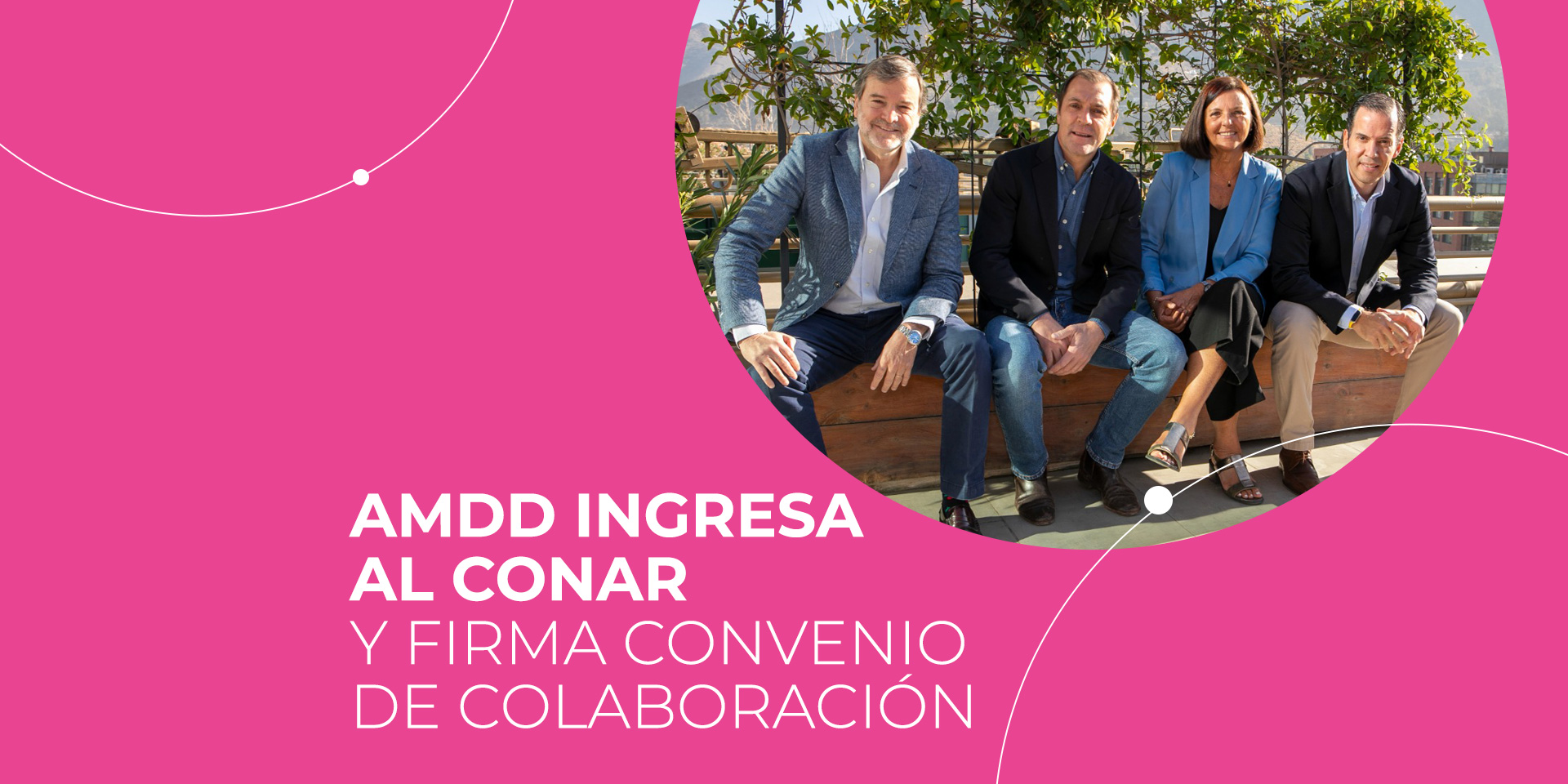 AMMD ingresa al Conar y firman convenio de colaboración