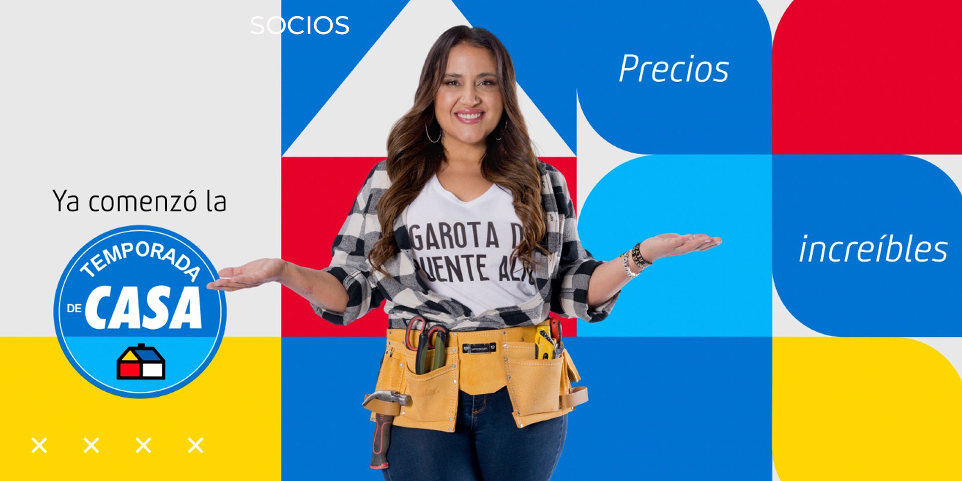 Sodimac sale en apoyo del bolsillo de las familias